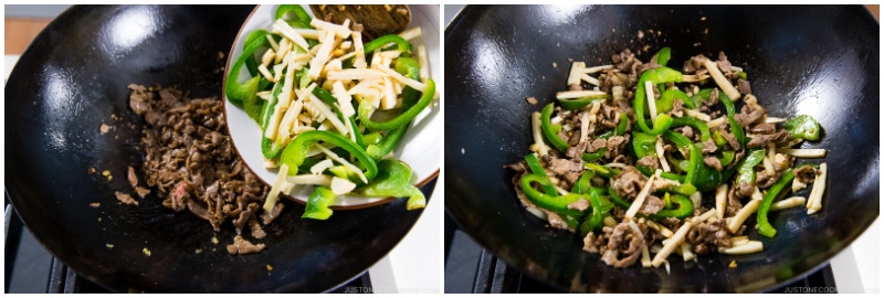 Beef and Green Pepper Stir Fry 14