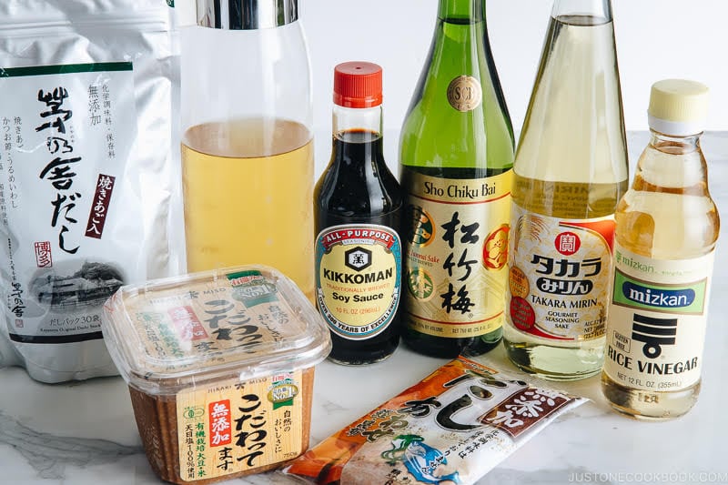 japanese cooking ingredients and pantry essentials