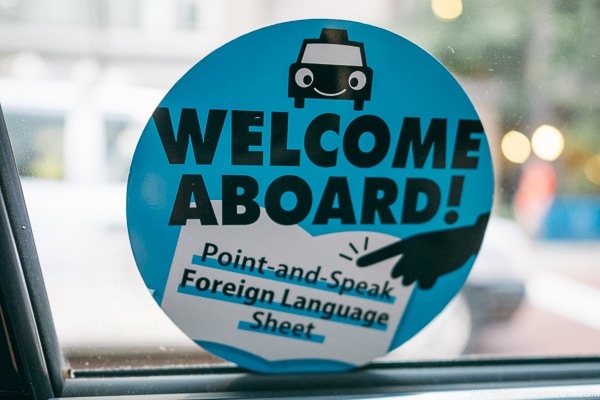 Welcome Aboard "Point and Speak Foreign Language Sheet"